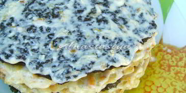 печеночный торт весенняя палитра