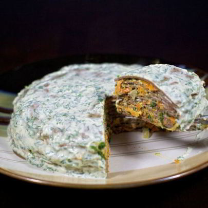 Печеночный торт