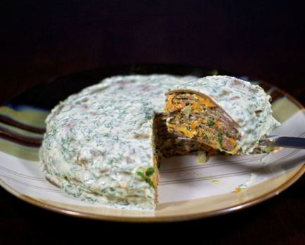 Печеночный торт