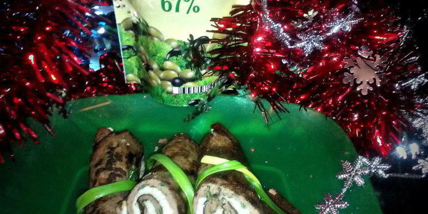 Рецепт печеночных рулетиков