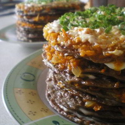 Печеночные тортики