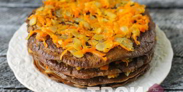 торт из говяжьей печени