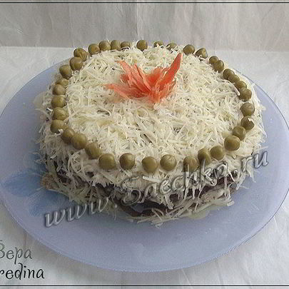 Торт из печени