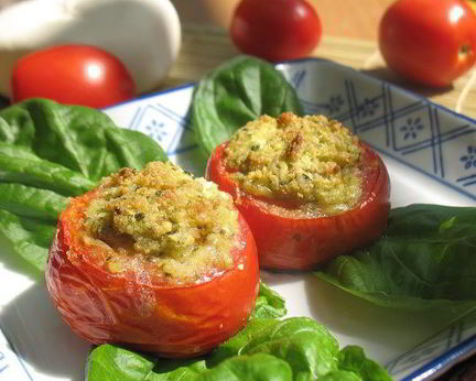 Помидоры, фаршированные по-итальянски