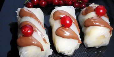 банановые спринг-роллы