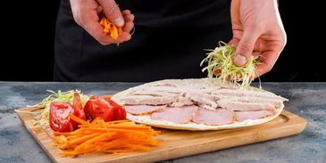 быстрый ролл для пикника