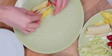 фруктовые спринг-роллы