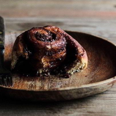 Кофейные роллы с нутеллой