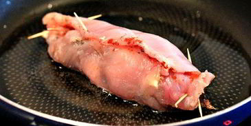 куриные роллы фаршированные брокколи и сыром