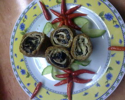 Роллы из свинины Счастье в доме