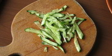 роллы полосатики с крабовыми палочками