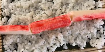 роллы с красной икрой