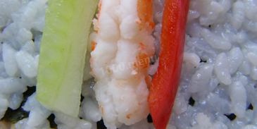 роллы с креветками домашние