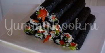 роллы с лососем и филадельфией