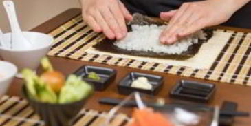 роллы с рыбой