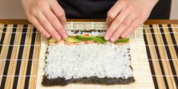 роллы с рыбой