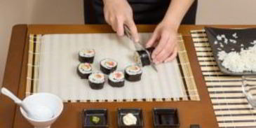 роллы с рыбой