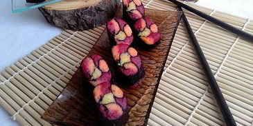 роллы с сельдью