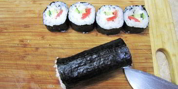 роллы сашими, гунканмаки