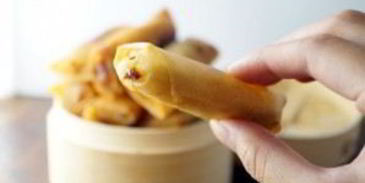 спринг роллы с бананом