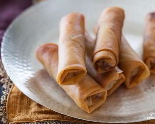 Спринг роллы с курицей