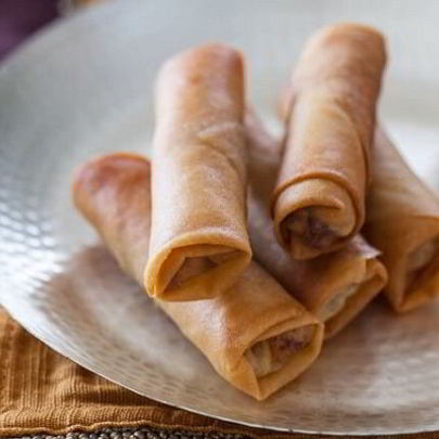 Спринг роллы с курицей