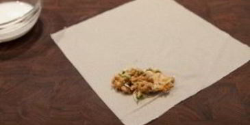 спринг роллы с курицей