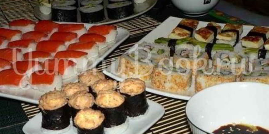 Рецепт суш и роллы