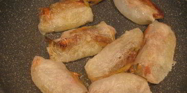 весенние роллы с тунцом