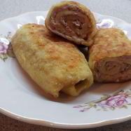 Рецепт Картофельных рулетиков с фаршем