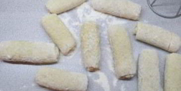 картофельные рулетики с фаршем