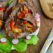 Рецепт Королевского рулета из говядины