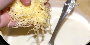 корзиночки со сливочно-сырным кремом и куриным рулетиком