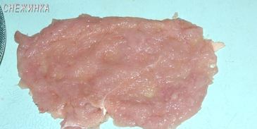 корзиночки со сливочно-сырным кремом и куриным рулетиком