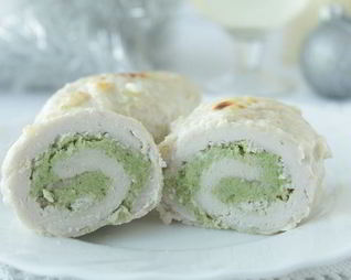 Куриный рулет с брокколи и рикоттой