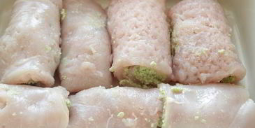 куриный рулет с брокколи и рикоттой