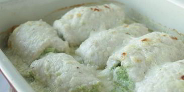 куриный рулет с брокколи и рикоттой