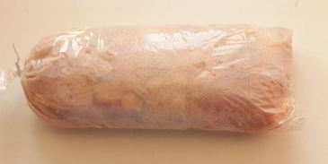 куриный рулет с грибами и сыром