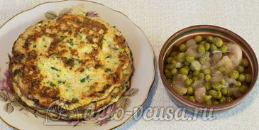 куриный рулет с омлетом