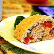 Рецепт Куриного рулета с овощами