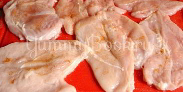 куриные рулетики с грибами