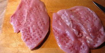 куриные рулетики с овощами