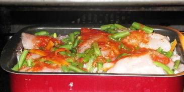 куриные рулетики с овощами