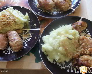 Куриные рулетки