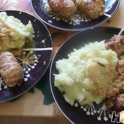 Куриные рулетки