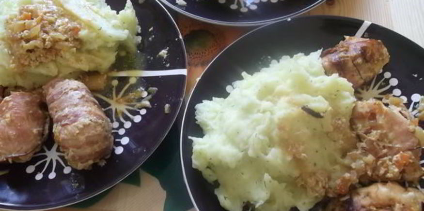 Рецепт куриных рулеток