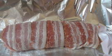 мясной рулет с беконом