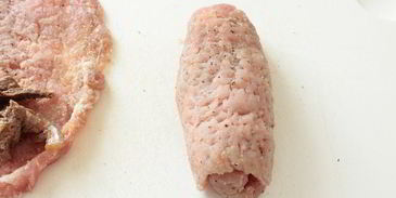 мясные рулетики с печенью