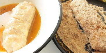 мясные рулетики с печенью