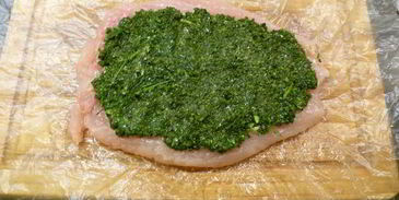 отварные куриные рулетики с двумя видами начинки